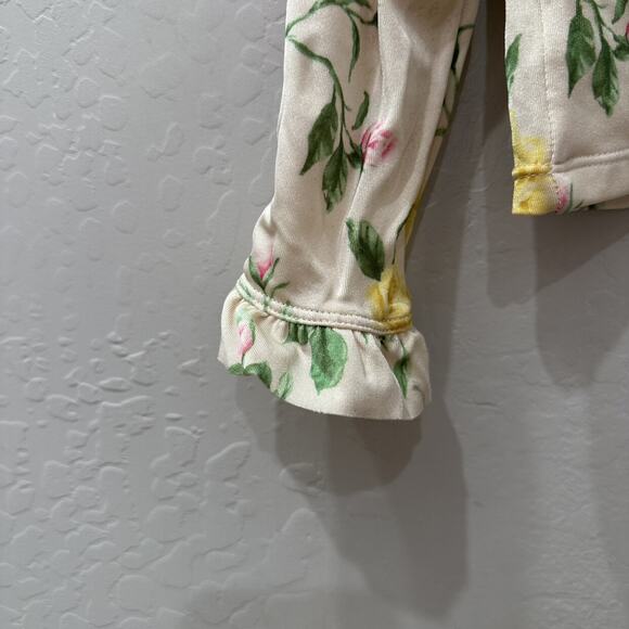 Janie & Jack Pink Floral Rash Guard 2-Piece Swimsuit - Picture 10 of 11